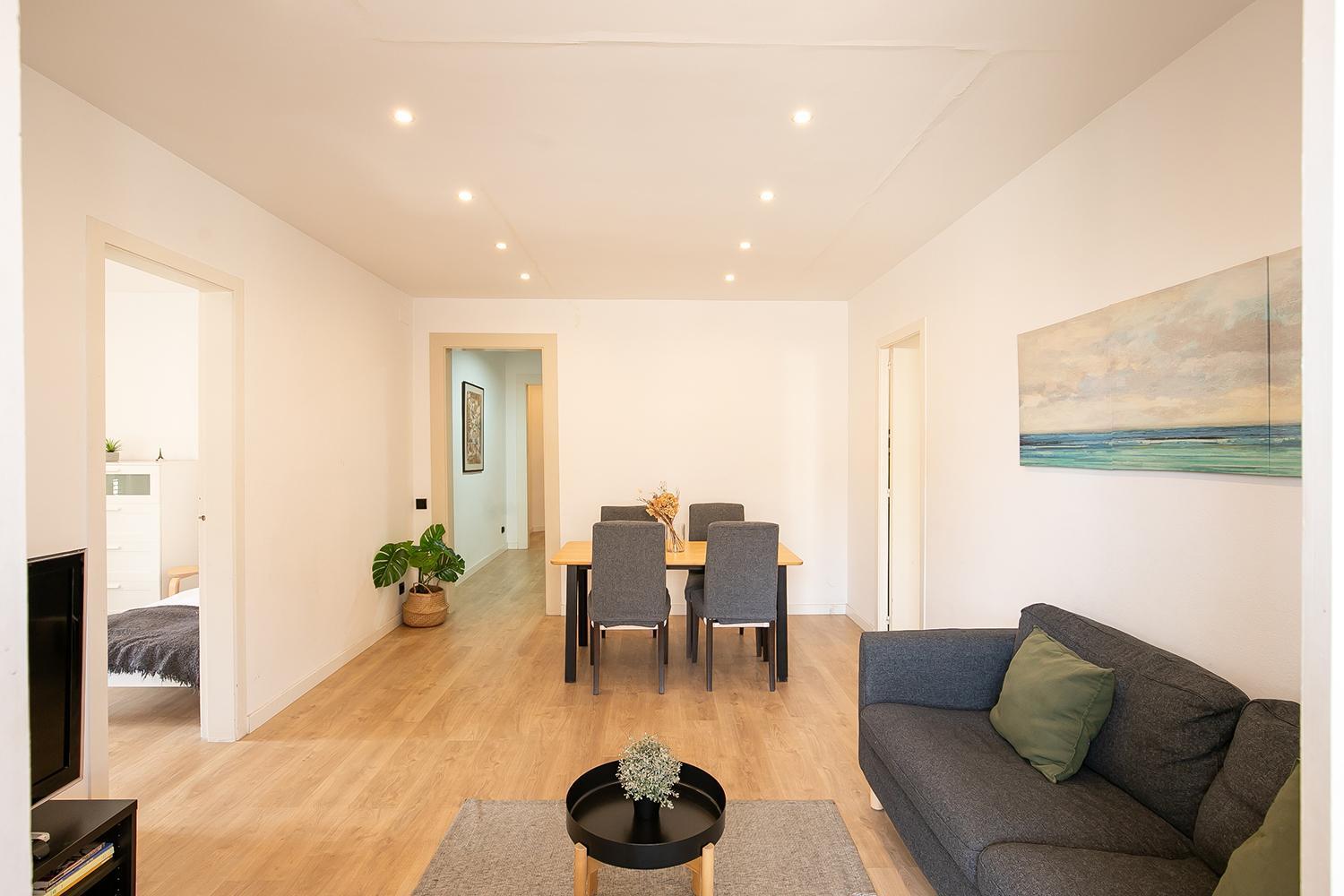 Beautiful Apartment With Terrace In Barcelona Eksteriør bilde